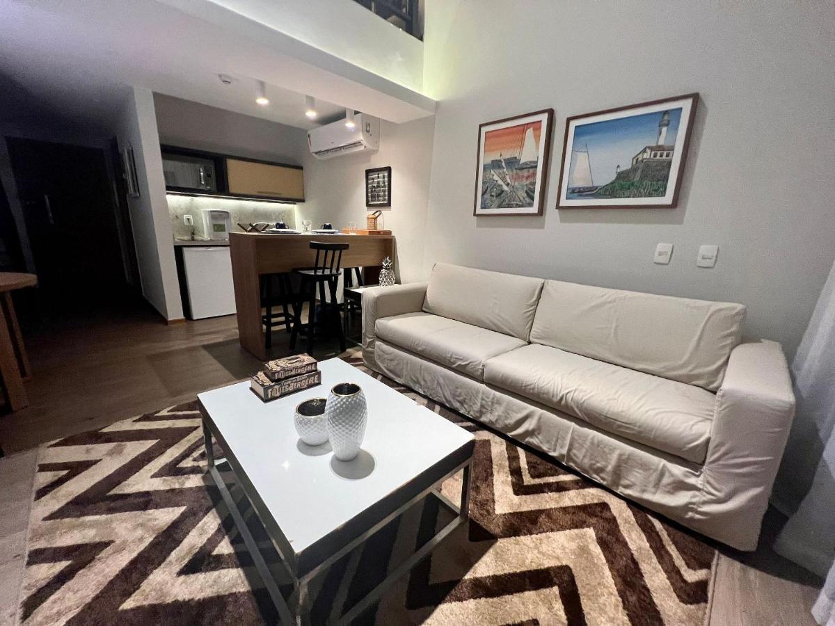Apartamento Loft Duplex Urbano E Sofisticado, Com Tematica Praiana No Rio Vermelho 살바도르 외부 사진